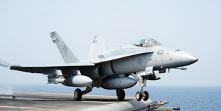 Illustration for article titled Watch This GBU-12 Laser Guided Bomb Obliterate An ISIS Cannon